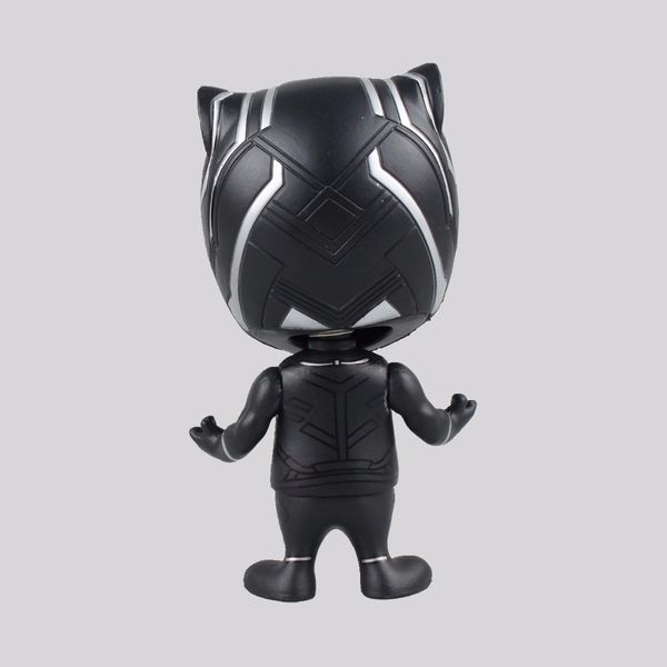 Фигурка-башкотряс Чёрная Пантера из Мстителей (Black Panther Cosbaby) изображение 3