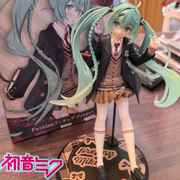 Фигурка Хатсуне Мику - Hatsune Miku Fasion Preppy 18 см лицензия изображение 4