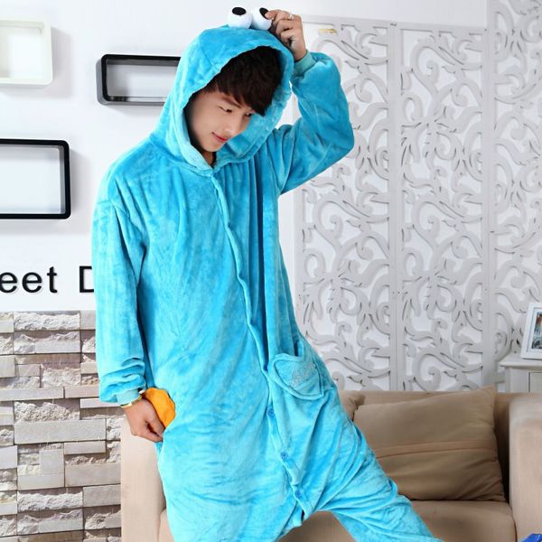 Пижама кигуруми Коржик (Cookie Monster) изображение 2
