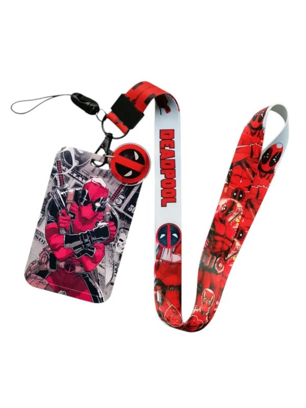 Картхолдер Дэдпул Deadpool, пластик 11х6,8 см, 48 см