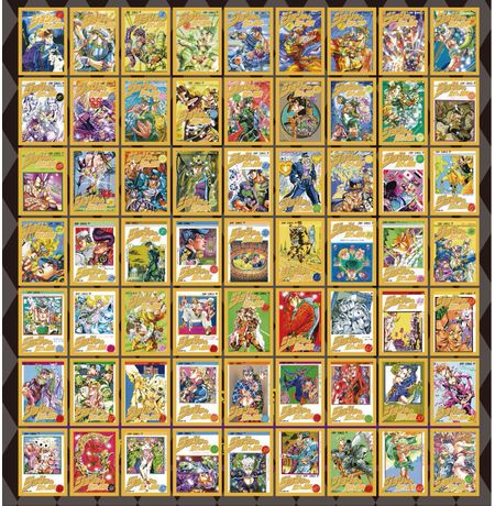 Коллекционные карточки JoJo’s Bizarre Adventure Premium Royal Box 36 штук в боксе (Джо Джо) изображение 6