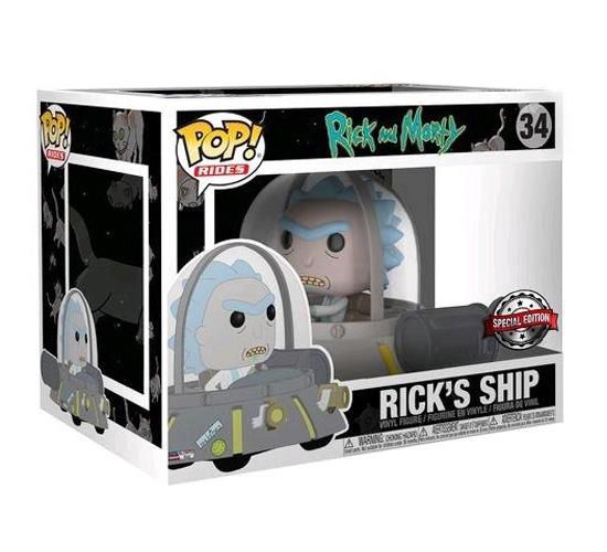 Фигурка Funko POP! Рик и Морти - Корабль Рика Эксклюзив (Rick's Ship Special Edition) изображение 3