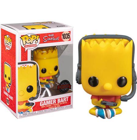 Фигурка Funko POP! Симпсоны - Барт Геймер Эксклюзив (The Simpsons - Bart, Special Edition)