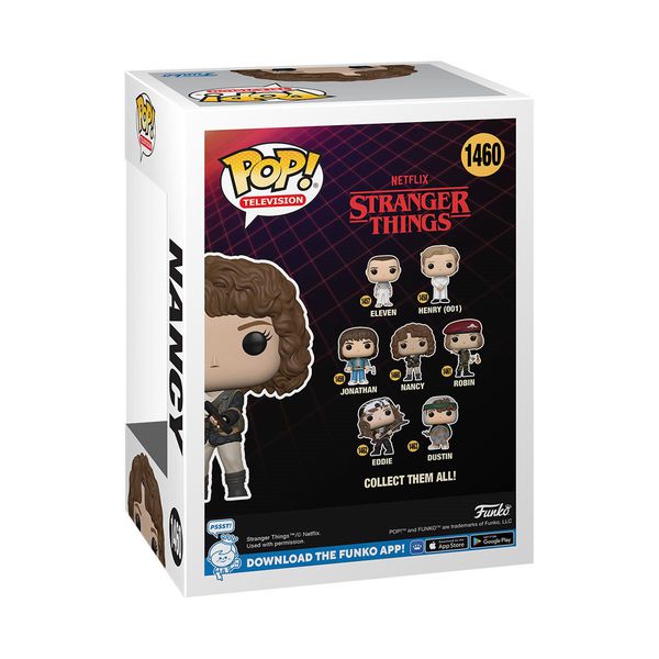Фигурка Funko POP! Очень странные дела - Нэнси с дробовиком (Stranger Things - Nancy with Weapon) изображение 3