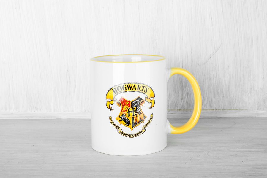 Кружка Хогвартс (Hogwarts) УЦЕНКА