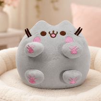 Мягкая игрушка Кот Пушин Кавайный с лапками (Pusheen Cat Kawaii) 16х16 см