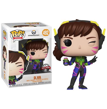 Фигурка Funko POP! Дива - Нано Кола Эксклюзив Overwatch (D.va Nano Cola Special)
