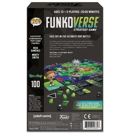 Настольная игра Рик и Морти: Funkoverse (Rick & Morty Funkoverse) 2 персонажа изображение 2