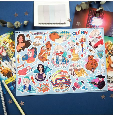 Набор стикеров Хищные птицы No kid's