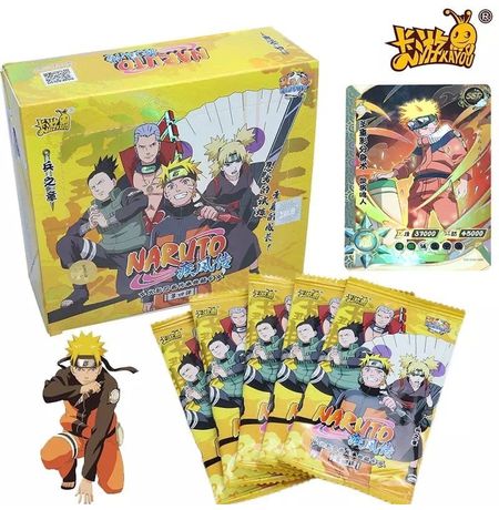 Коллекционные карточки Наруто Категория А 5 штук в блистере (Naruto)