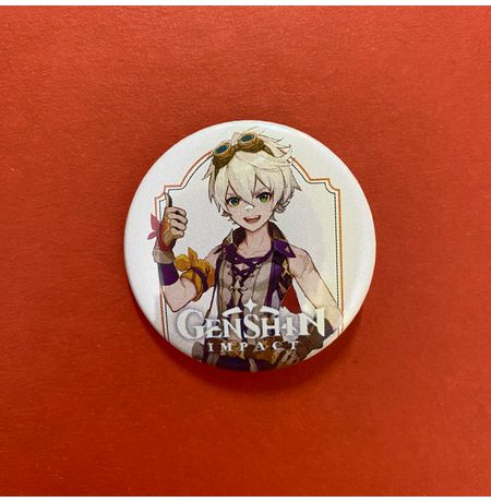 Значок Genshin Impact - Беннет, 4,5 см