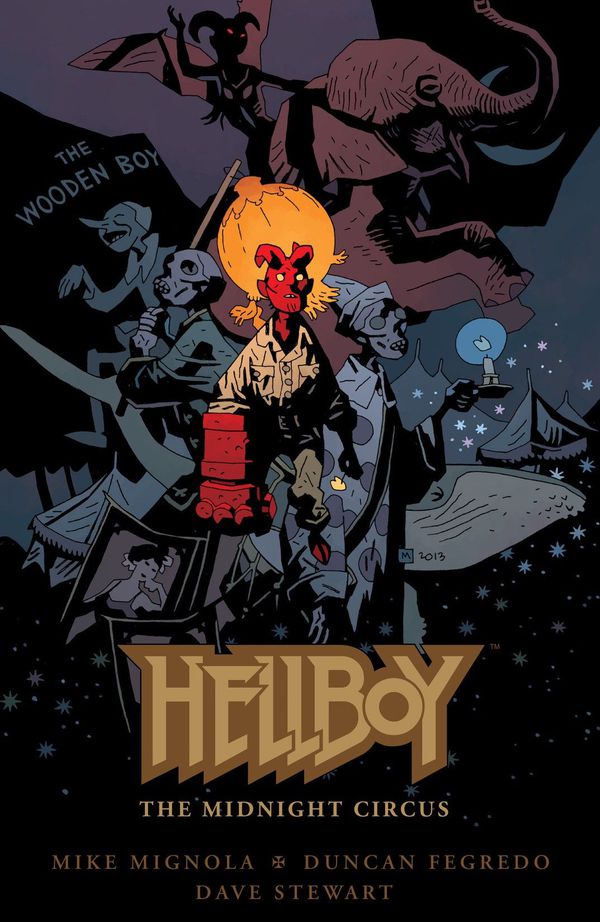 Hellboy The Midnight Circus HC (комикс на английском)