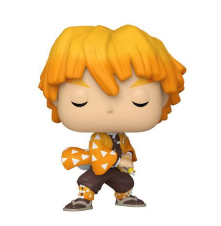 Фигурка Funko POP! Клинок рассекающий демонов - Зеницу Агацума (Demon Slayer Zenitsu Agatsuma)УЦЕНКА