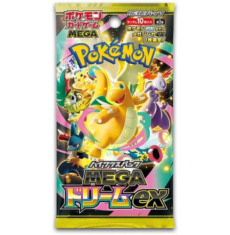 Коллекционные карточки Pokemon - Collect Mega Dream Ex (M2A) 10 карт лицензия (на японском) изображение 2