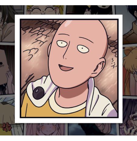 Стикер One Punch-Man - Сайтама STICKERS.ONE
