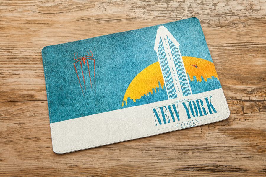 Обложка на паспорт Человек-Паук, New York Citizen