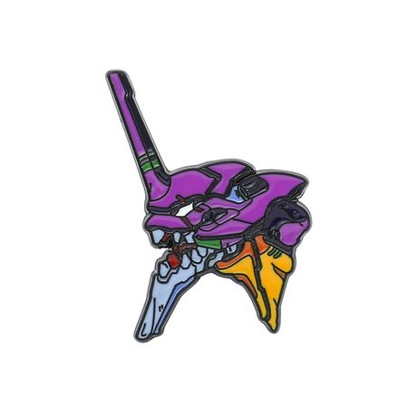 Значок Евангелион - Eva-01 Берсерк (Evangelion) (пин, металл) изображение 2