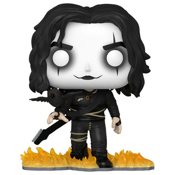 Фигурка Funko POP! Ворон - Эрик Дрейвен (The Crow) в стойке изображение 2