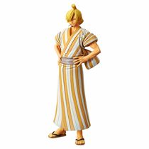 Фигурка One Piece - Санджи Винсмок (Vinsmoke Sanji Wanokuni Banpresto) 17 см лицензия