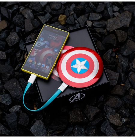 Внешний аккумулятор Капитан Америка (PowerBank)