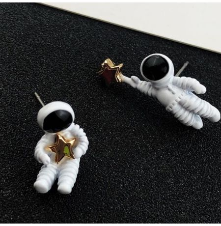 Серьги Космонавты изображение 2