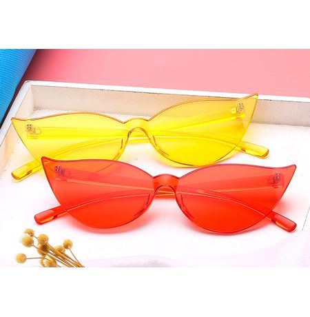 Очки Мармелад кошачий глаз красный изображение 3