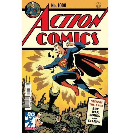 Action Comics #1000 1940's by Michael Cho