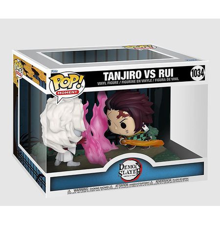 Фигурка Funko POP! Клинок рассекающий демонов - Танджиро Камадо против Руи (Tanjiro Kamado vs Rui) изображение 2