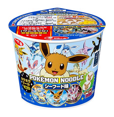 Лапша Покемон (Pokemon) с морепродуктами