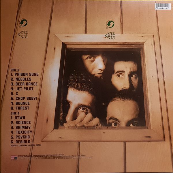 Виниловая пластинка System Of A Down – Toxicity изображение 2