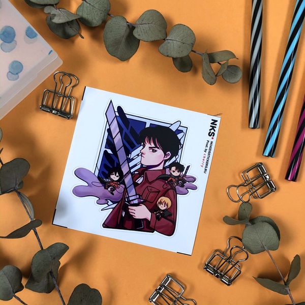 Стикер Атака на титанов (Attack on Titan)