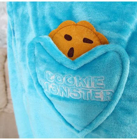 Пижама кигуруми Коржик (Cookie Monster) изображение 4