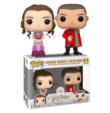 Фигурка Funko POP! Гарри Поттер - Гермиона и Крам (Hermione Granger & Viktor Krum) Special Edition