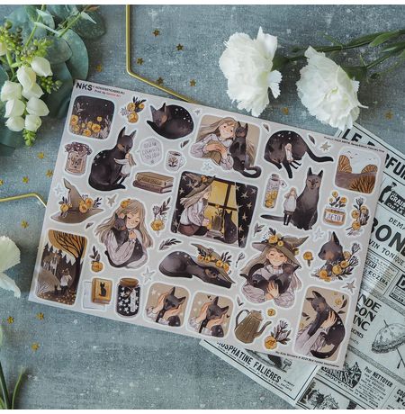 Стикеры Amitie романтическая дружба наклейки NKS