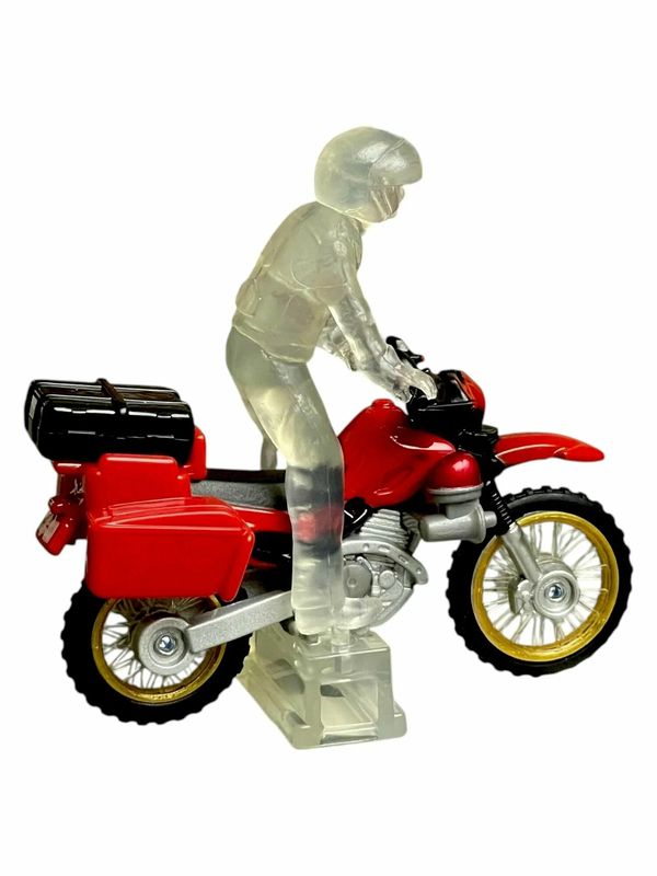 Металлическая модель мотоцикла пожарного Quick Attacker - Takara Tomy Tomica Premium, 1:32 изображение 3