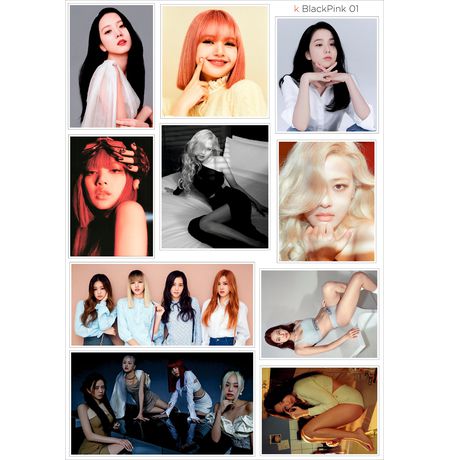 Набор стикеров Blackpink (E&L Print Work)