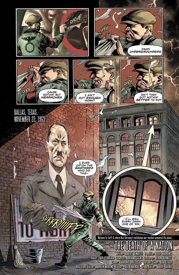 Freedom Fighters #1B изображение 2