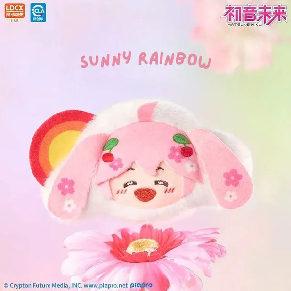 Случайная мягкая игрушка-брелок Хатсуне Мику Weather Moods Лицензия 11 см изображение 5