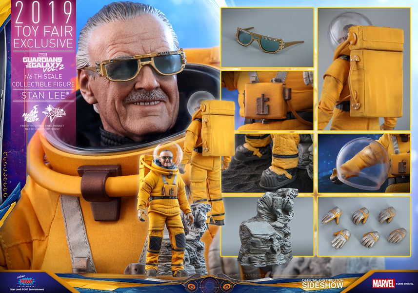 Фигурка Hot Toys - Стэн Ли - Стражи Галактики 2 (Stan Lee - Guardians of the Galaxy 2) 1/6 30 см