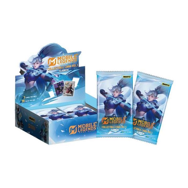 Коллекционные карточки Mobile Legends (MLBB) 2 Тир, 4 штуки в бустере изображение 2