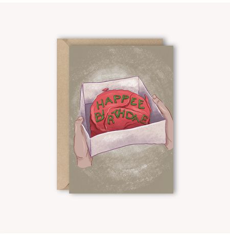 Открытка Гарри Поттер - Happee Birthdae (Harry Potter)