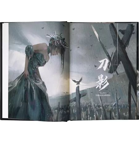 Артбук Призрачный Клинок. Иллюстрации WLOP (GhostBlade) изображение 5