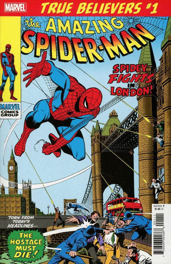 True Believers: The Amazing Spider-Man: Spidey Fights In London! #1