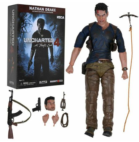 Фигурка Uncharted 4 - Натан Дрейк (Nathan Drake - Ultimate Action Figure) изображение 2