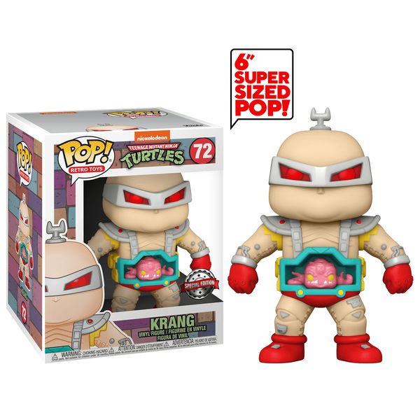 Фигурка Funko POP! Подростки Мутанты Ниндзя Черепашки - Крэнг Эксклюзив (TMNT - Krang)
