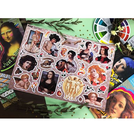 Набор стикеров Ренессанс