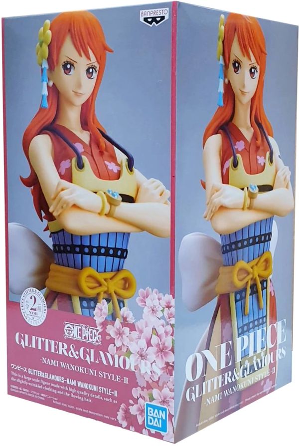 Фигурка One Piece - Нами Ванокуни (Nami Wanokuni Style Banpresto) 25 см лицензия изображение 2