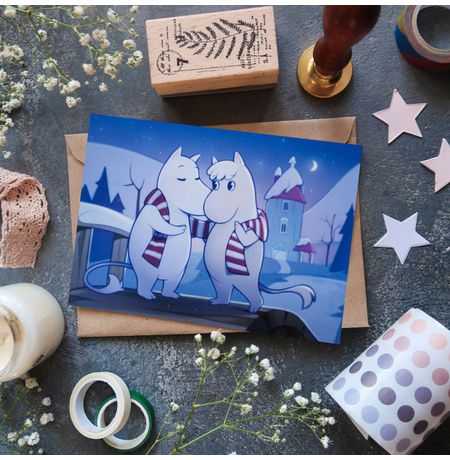 Открытка Муми 4