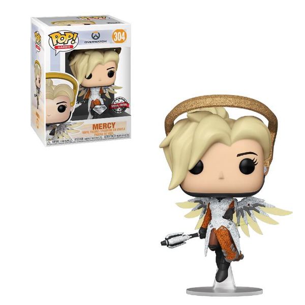 Фигурка Funko POP! Mercy - Overwatch (Diamond Style) Exclusive