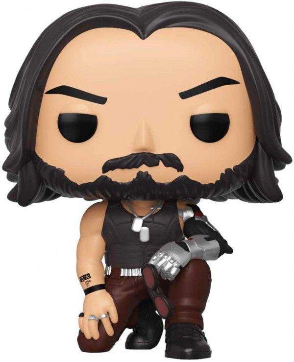 Фигурка Funko POP! Cyberpunk 2077 - Джонни Сильверхенд (Johnny Silverhand) (crouch) изображение 2
